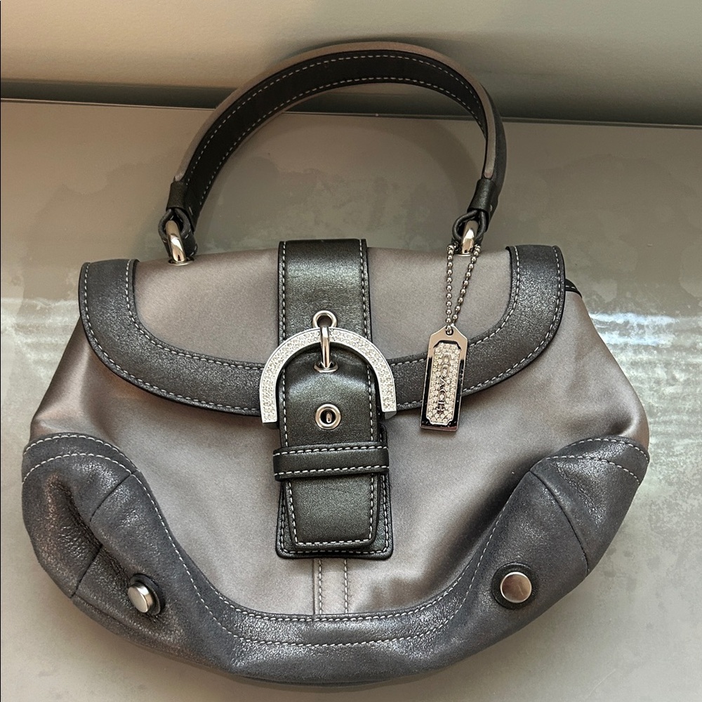 Coach Gray Handbag